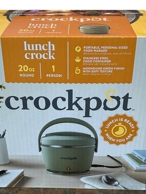 Crockpot To Go - Green NEW